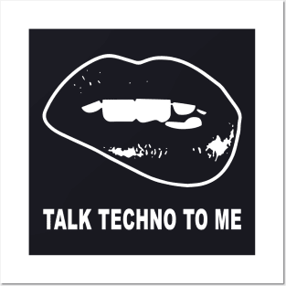 Takl Techno To Me Wife T Shirts Posters and Art